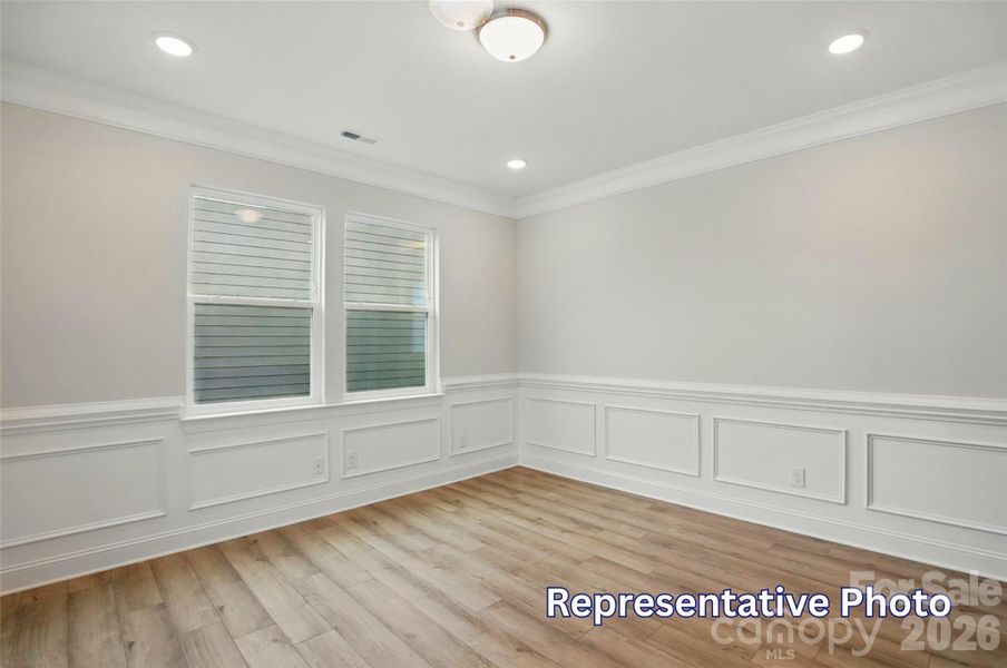 Spacious, unfurnished interior of a new home in The Enclave at Laurelbrook, Sherrills Ford (Image 27).