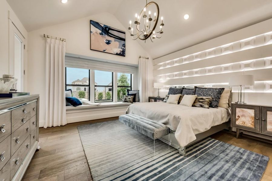 Representative furnished interior of a home built from the Grand Whitehall by Grand Homes in Grand Oaks, Celina (Image 11).