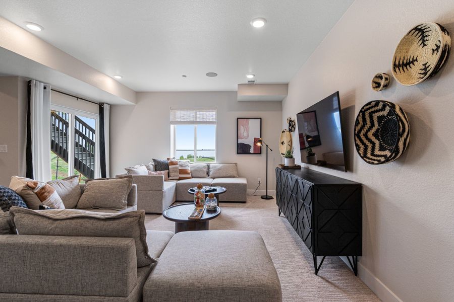 Representative furnished interior of a home built from the Vail by Taylor Morrison in Trailstone, Arvada (Image 39).