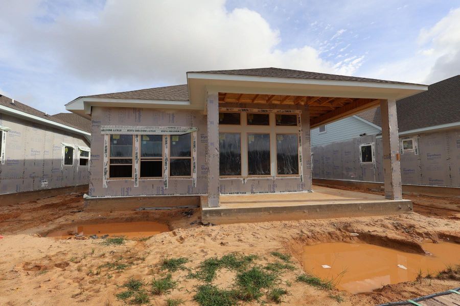In-progress construction of a new home in The Woodlands Hills - Reserve Collection, Willis, TX (Image 22). In-progress construction of a new home in The Woodlands Hills - Reserve Collection, Willis, TX (Image 22).