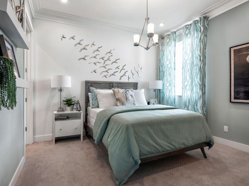 Furnished interior view inside a new home in , Port St. Lucie (Image 11). Furnished interior view inside a new home in , Port St. Lucie (Image 11).