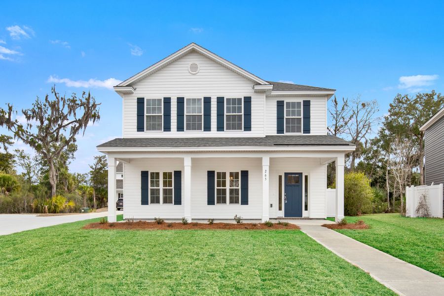 Aspen Plan Front Elevation - New Home Design