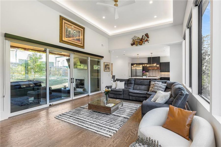 Furnished interior view inside a new home in , Brookhaven (Image 39).