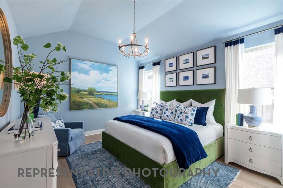 Furnished interior view inside a new home in Goodland, Midlothian (Image 23).