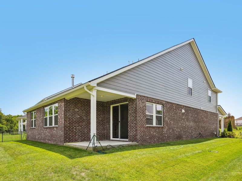 Exterior details and patio area of a home in Station Hill - Reserve Series, Franklin (Image 2). Exterior details and patio area of a home in Station Hill - Reserve Series, Franklin (Image 2).