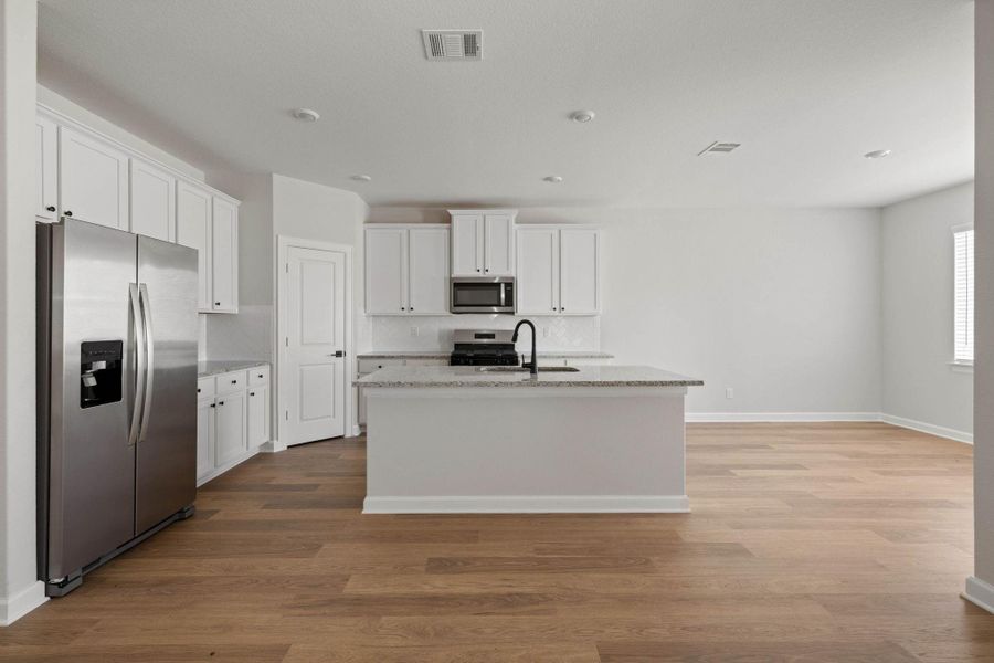 Furnished interior view inside a new home in Lago Mar, Texas City (Image 4). Furnished interior view inside a new home in Lago Mar, Texas City (Image 4).