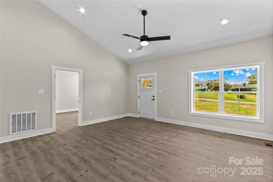 Spacious, unfurnished interior of a new home in , Statesville (Image 20).
