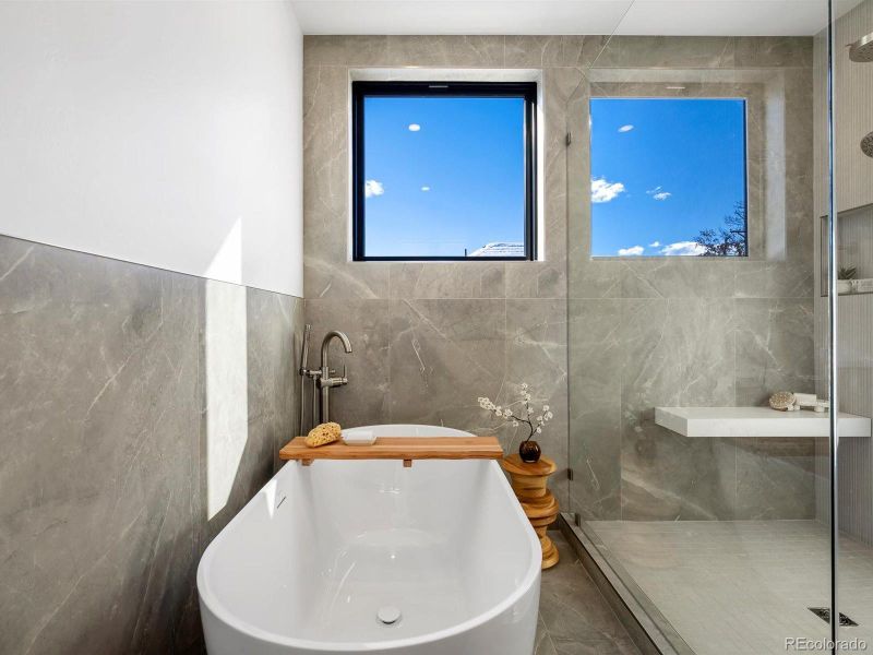 Furnished interior view inside a new home in , Denver (Image 11).