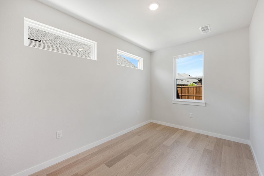 Spacious, unfurnished interior of a new home in Willow Grove Single-Family Homes, Melissa (Image 36).