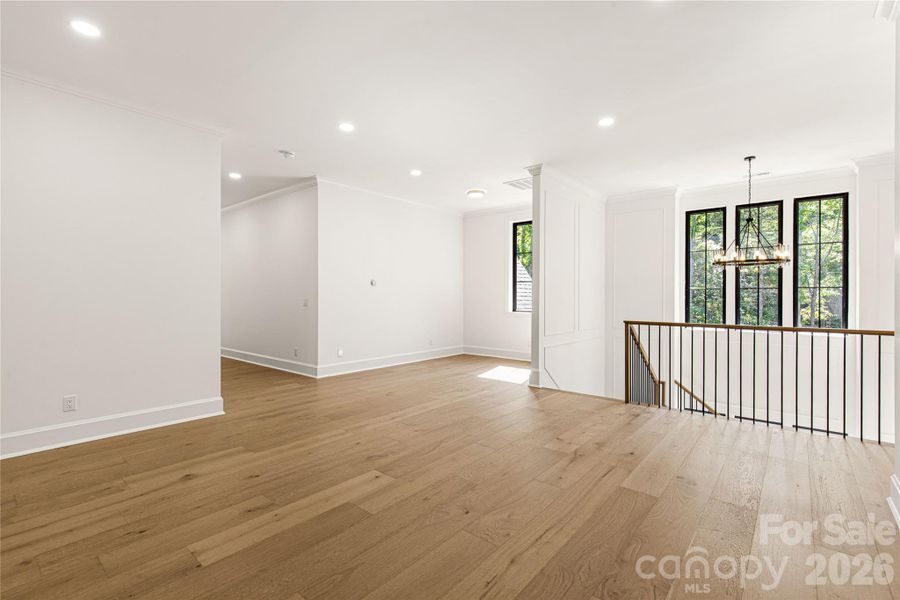 Upstairs loft