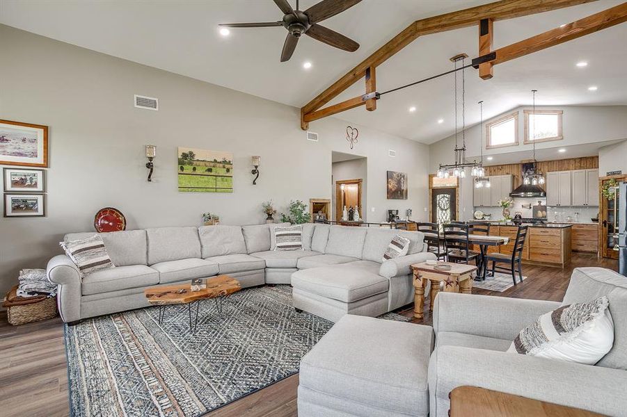 Furnished interior view inside a new home in , Blum (Image 31).