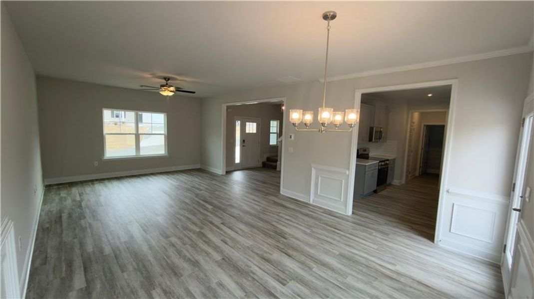 Spacious, unfurnished interior of a new home in Habersham Meadows, Demorest (Image 24).