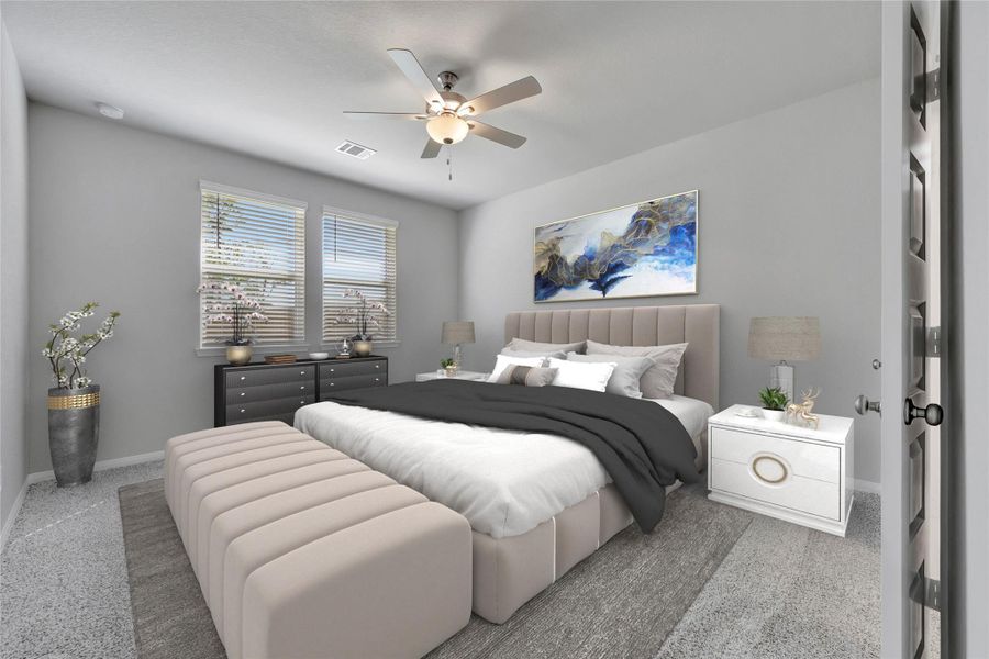 Photo is not of the actual home, but is an inspirational photo of builder’s model home and may depict options, furnishings, and/or decorator features that are not included