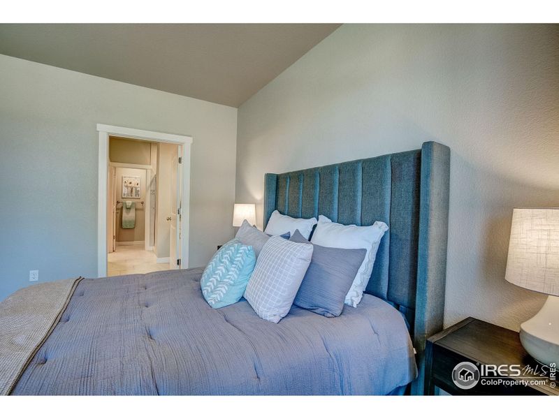 Furnished interior view inside a new home in The Lakes at Centerra - Discovery, Loveland (Image 7).