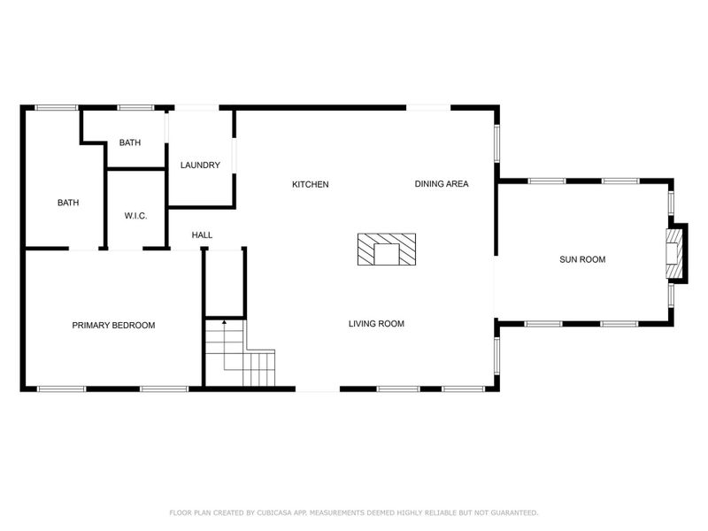 2D floor plan layout of this home in , Morganton, NC (Image 3).