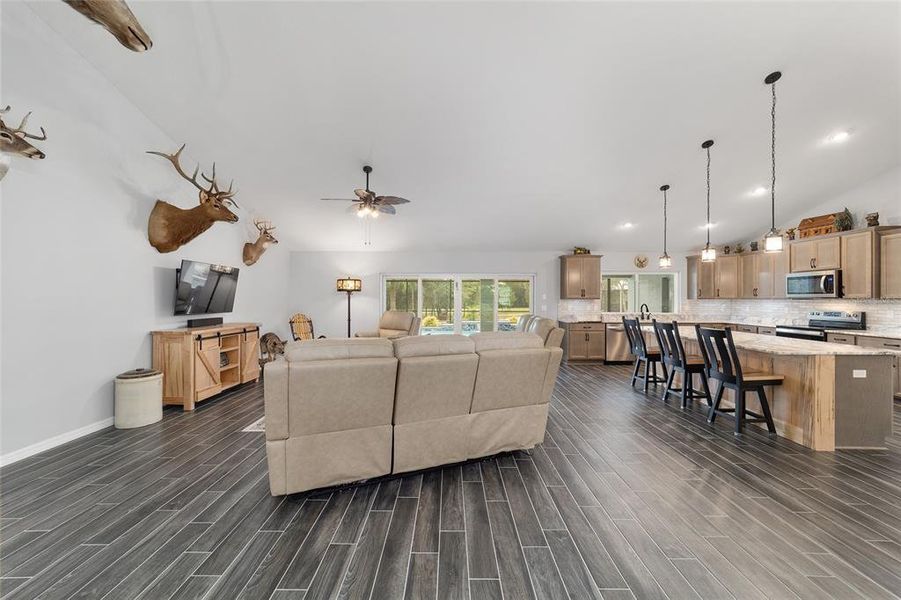 Furnished interior view inside a new home in , Williston (Image 48).