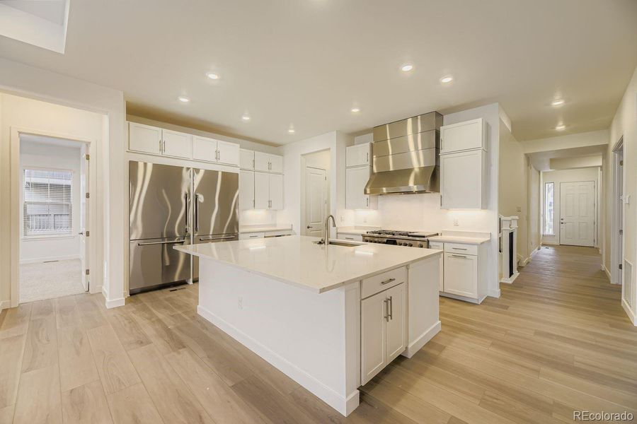 Furnished interior view inside a new home in Red Rocks Ranch: The Grand Collection, Morrison (Image 6). Furnished interior view inside a new home in Red Rocks Ranch: The Grand Collection, Morrison (Image 6).