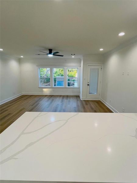 Furnished interior view inside a new home in , Houston (Image 12).