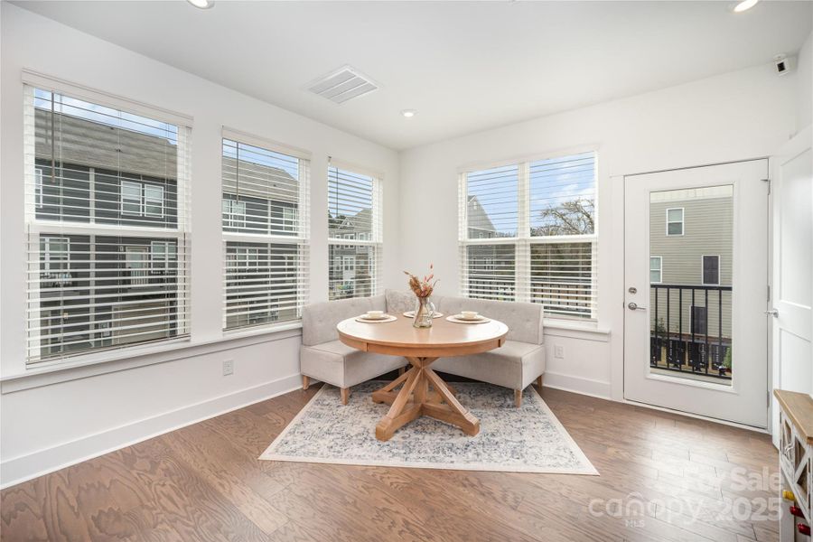 Furnished interior view inside a new home in , Charlotte (Image 24). Furnished interior view inside a new home in , Charlotte (Image 24).