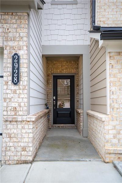 Exterior details and patio area of a home in , Buford (Image 3).