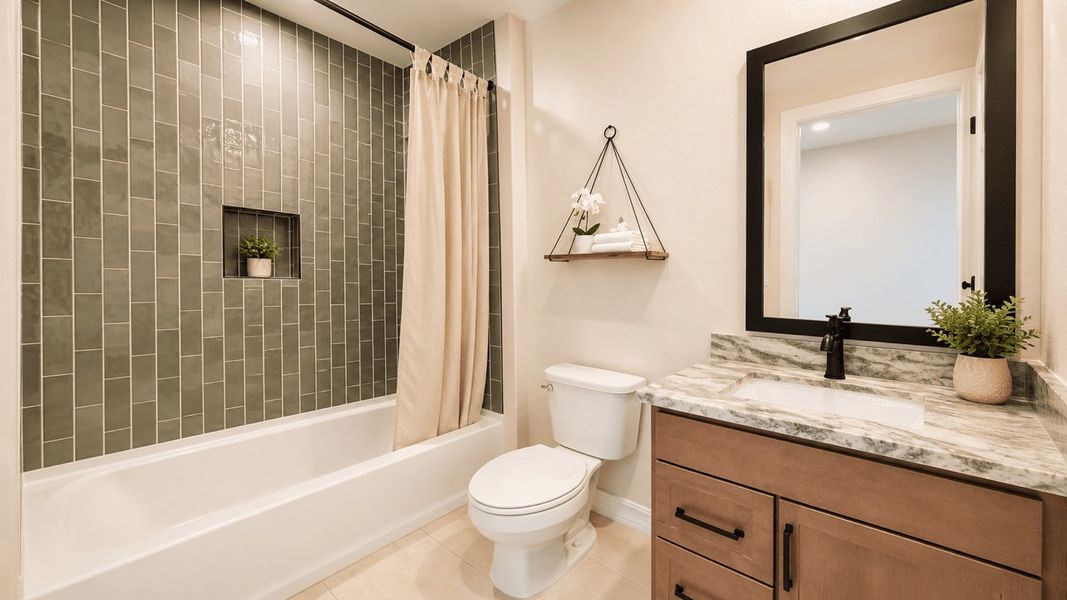 Representative furnished interior of a home built from the Willow by William Ryan Homes in Alta Vida at Westpark, Buckeye (Image 15). Representative furnished interior of a home built from the Willow by William Ryan Homes in Alta Vida at Westpark, Buckeye (Image 15).
