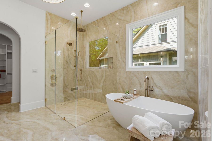 Furnished interior view inside a new home in , Charlotte (Image 5).