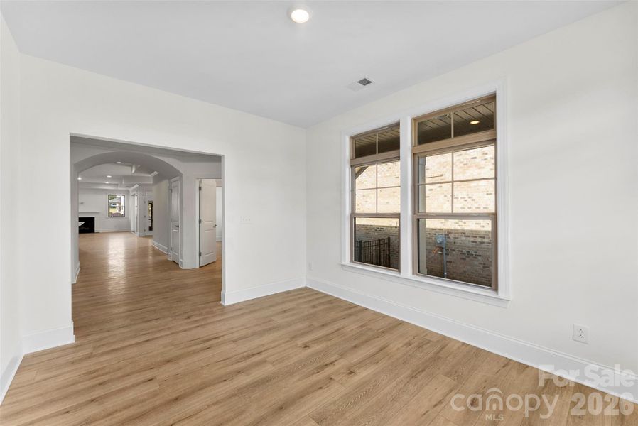 Spacious, unfurnished interior of a new home in The Courtyards on New Hope, Gastonia (Image 21).