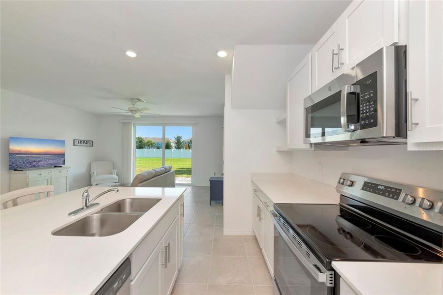 Furnished interior view inside a new home in , Bradenton (Image 9). Furnished interior view inside a new home in , Bradenton (Image 9).