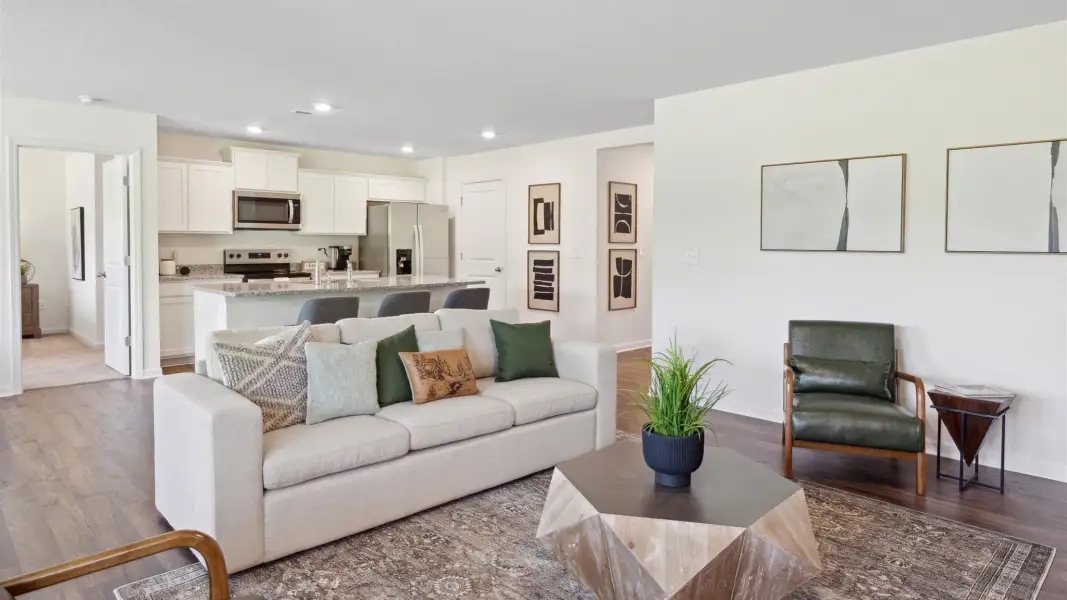 Furnished interior view inside a new home in Creekside Ridge, Dandridge (Image 6).