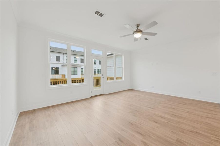 Spacious, unfurnished interior of a new home in , Buford (Image 32). Spacious, unfurnished interior of a new home in , Buford (Image 32).