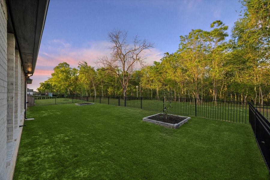 Exterior details and patio area of a home in , Fulshear (Image 23).