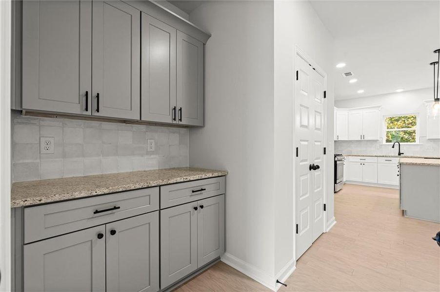 Furnished interior view inside a new home in , Austell (Image 7).