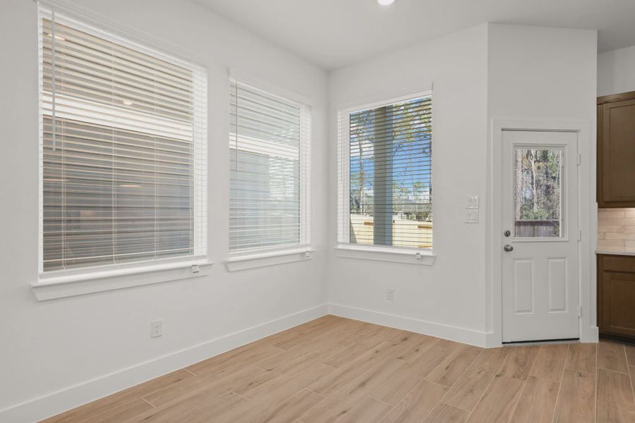 Spacious, unfurnished interior of a new home in Santa Rita Ranch, Liberty Hill (Image 14). Spacious, unfurnished interior of a new home in Santa Rita Ranch, Liberty Hill (Image 14).
