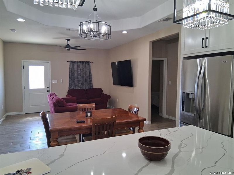 Furnished interior view inside a new home in , Del Rio (Image 9).