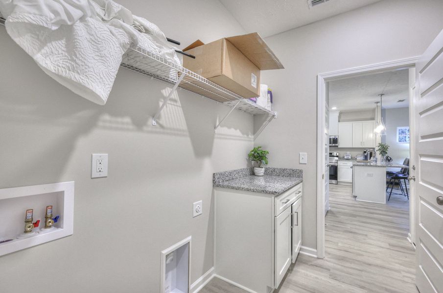 Furnished interior view inside a new home in Legacy Preserve, Tullahoma (Image 12). Furnished interior view inside a new home in Legacy Preserve, Tullahoma (Image 12).