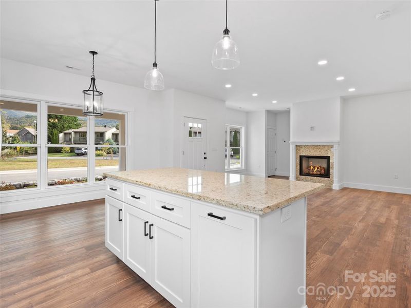 Furnished interior view inside a new home in , Waynesville (Image 9).