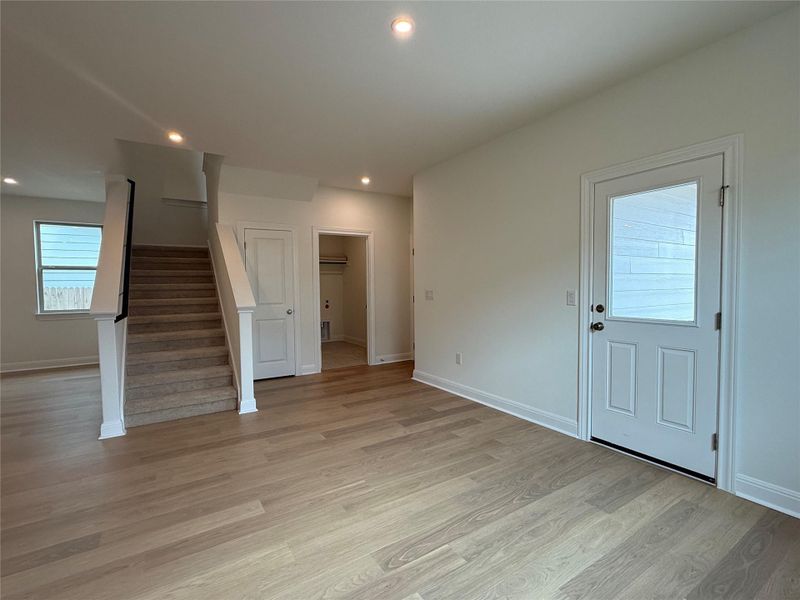 Spacious, unfurnished interior of a new home in Sage Hollow, Kyle (Image 15).