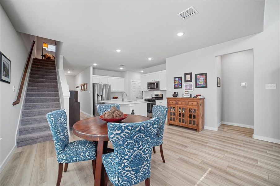 Furnished interior view inside a new home in Oak Creek, Forney (Image 18).