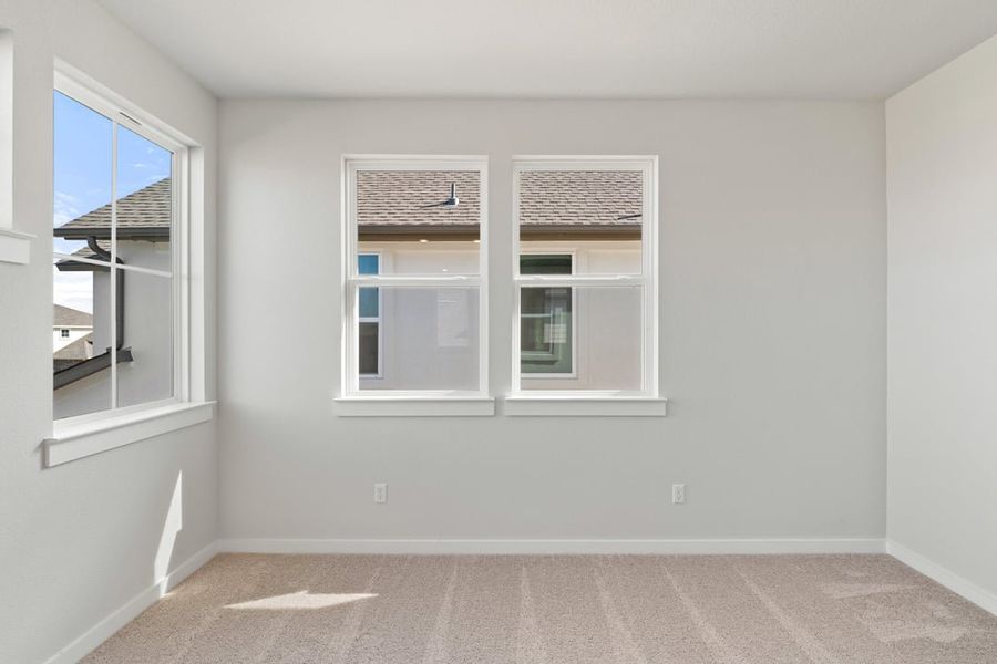 Spacious, unfurnished interior of a new home in Flora, Hutto (Image 38). Spacious, unfurnished interior of a new home in Flora, Hutto (Image 38).