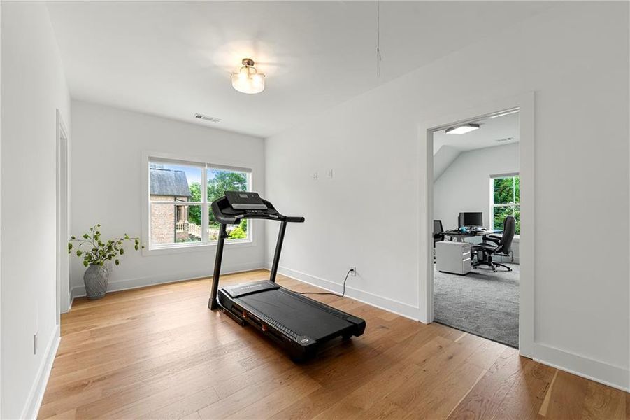 Furnished interior view inside a new home in , Dacula (Image 39).