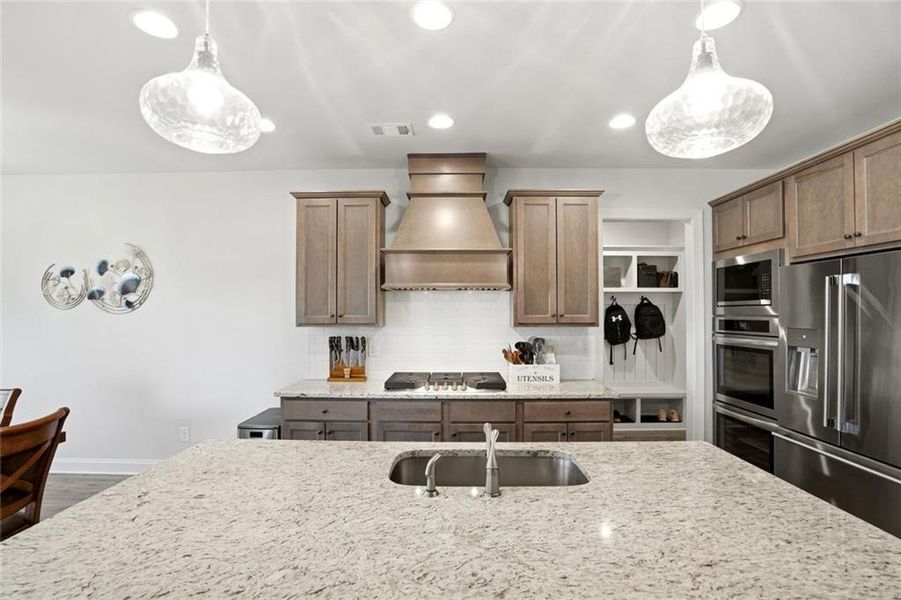 Furnished interior view inside a new home in Calgary Downs, Winder (Image 9). Furnished interior view inside a new home in Calgary Downs, Winder (Image 9).