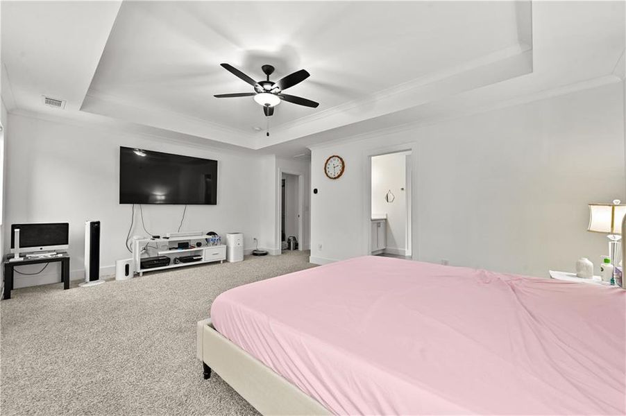Furnished interior view inside a new home in , Buford (Image 18). Furnished interior view inside a new home in , Buford (Image 18).
