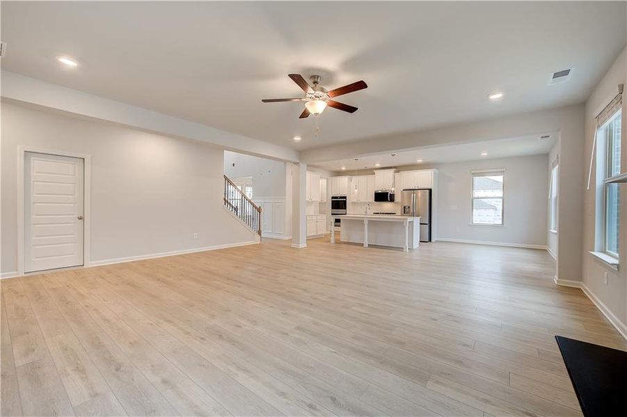 Spacious, unfurnished interior of a new home in Trinity Park, McDonough (Image 30). Spacious, unfurnished interior of a new home in Trinity Park, McDonough (Image 30).