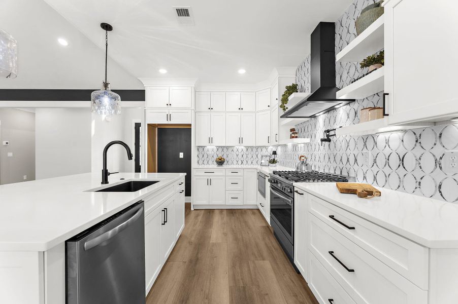 Furnished interior view inside a new home in , Summerville (Image 10).