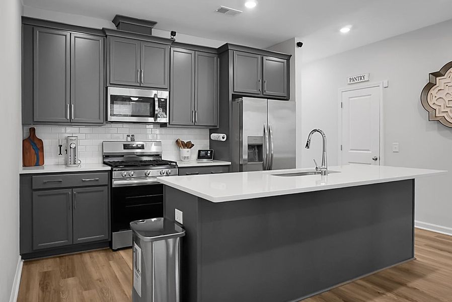 Furnished interior view inside a new home in , Summerville (Image 9).