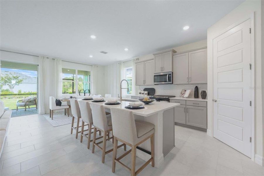 Furnished interior view inside a new home in Lakes of Mount Dora, Mount Dora (Image 13).