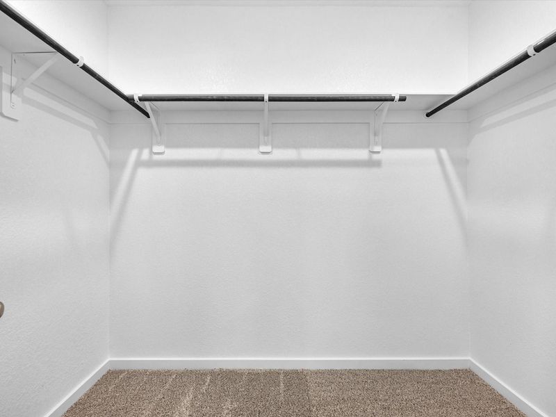 Spacious, unfurnished interior of a new home in Montgomery Oaks - Premier, Conroe (Image 15).