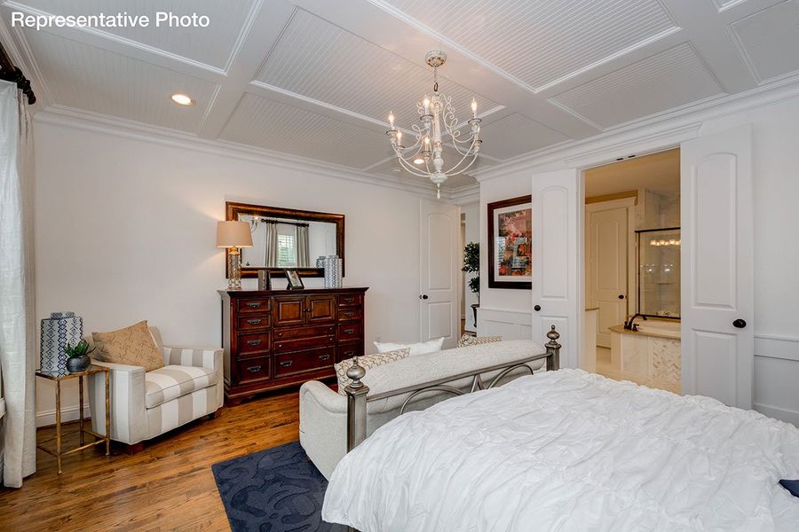 Representative furnished interior of a home built from the Downton Abbey by Grand Homes in Grand Oaks, Celina (Image 17).