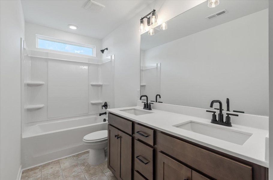 Furnished interior view inside a new home in Parker's Preserve, Ridgeville (Image 18). Furnished interior view inside a new home in Parker's Preserve, Ridgeville (Image 18).