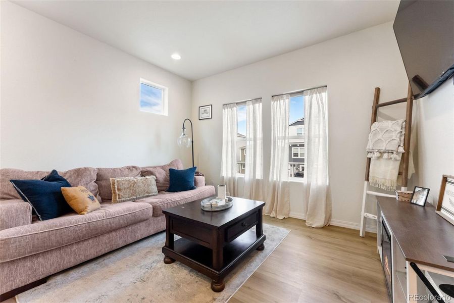 Furnished interior view inside a new home in , Colorado Springs (Image 12).